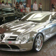 Image for article titled All-Chrome Mercedes McLaren SLR Sets New High Water Mark On Conspicuous Consumption